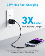 Anker 33W Type C + USB A Charger – A2331