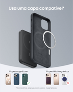 Anker 622 Magnetic Battery MagGo 5000mAh Foldable Magnetic Wireless Portable Charger and USB-C for iPhone 15/14/13/12 Series