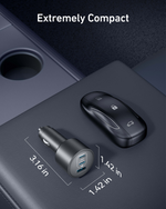 Anker Nano Car Charger (167.5W, 3 Ports) – A2737