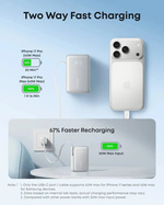 Anker Nano PowerBank 10000mAh 45W with Built-In Retractable USB-C Cable – A1638