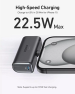 Anker Nano Powerbank 5000mah with Built In Type-C Connector 22.5w – A1653