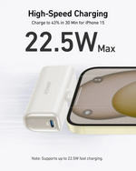 Anker Nano Powerbank 5000mah with Built In Type-C Connector 22.5w – A1653