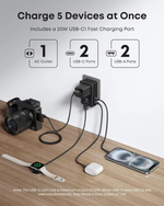 Anker Nano Travel Adapter 5-Port Power Adapter – A9215