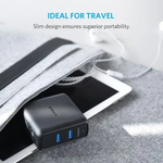 Anker PowerPort Speed 2 Wall Charger with Quick Charge 3.0 Black – A2025