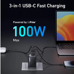 Anker Prime Anker GaN 100W Multi Port Charger Plug Type C Fast Charging – A2688