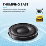 Anker Q20i Hybrid Active Noise Cancelling Headphones with 40 Hours Long ANC Playtime & App Control