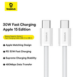 Baseus Superior Series 2 Fast Charging Data Cable Type-C to Type-C 30W - view 4