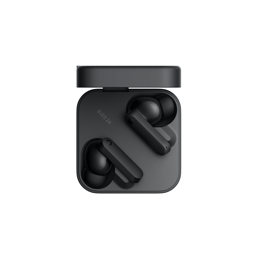 Nothing CMF Buds 2a dark grey earbuds official open case view