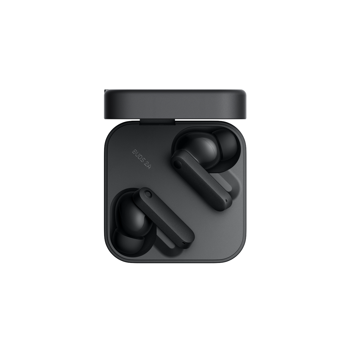 Nothing CMF Buds 2a dark grey earbuds official open case view