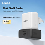 Oraimo 20W GaN Wall Charger Kit with Type-C to Lightning Cable – OCW-5201E-CL55