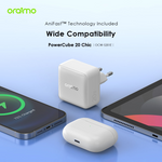 Oraimo 20W GaN Wall Charger Kit with Type-C to Lightning Cable – OCW-5201E-CL55