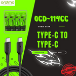 Oraimo RobustLine 60W Type-C to Type-C Cable – OCD-114CC