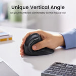 Ugreen Vertical Mouse Wireless Ergonomic Mouse – 25444