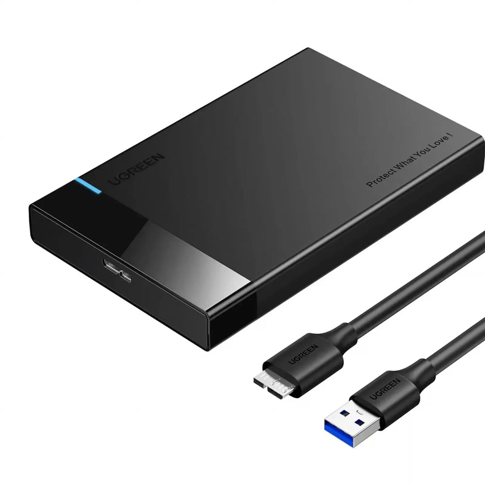 Ugreen 30847 2.5″ Hard Drive Enclosure USB 3.0 to SATA III Adapter