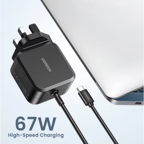 UGREEN USB-C 67W PD GaN Tech Power Adapter – 35063