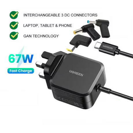 UGREEN USB-C 67W PD GaN Tech Power Adapter – 35063