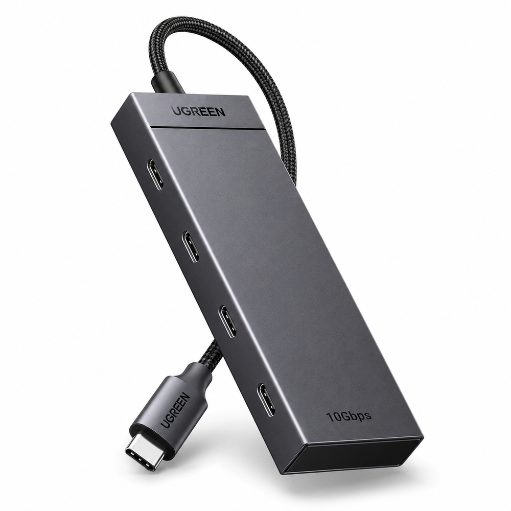 UGREEN 10Gbps 4-in-1 USB 3.2 Adapter Gen 2 with 4 USB-C 3.2 – 35584