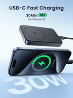 UGREEN Magsafe 10000mAh 30W Qi2 Certified Magnetic Wireless Power Bank - PB761