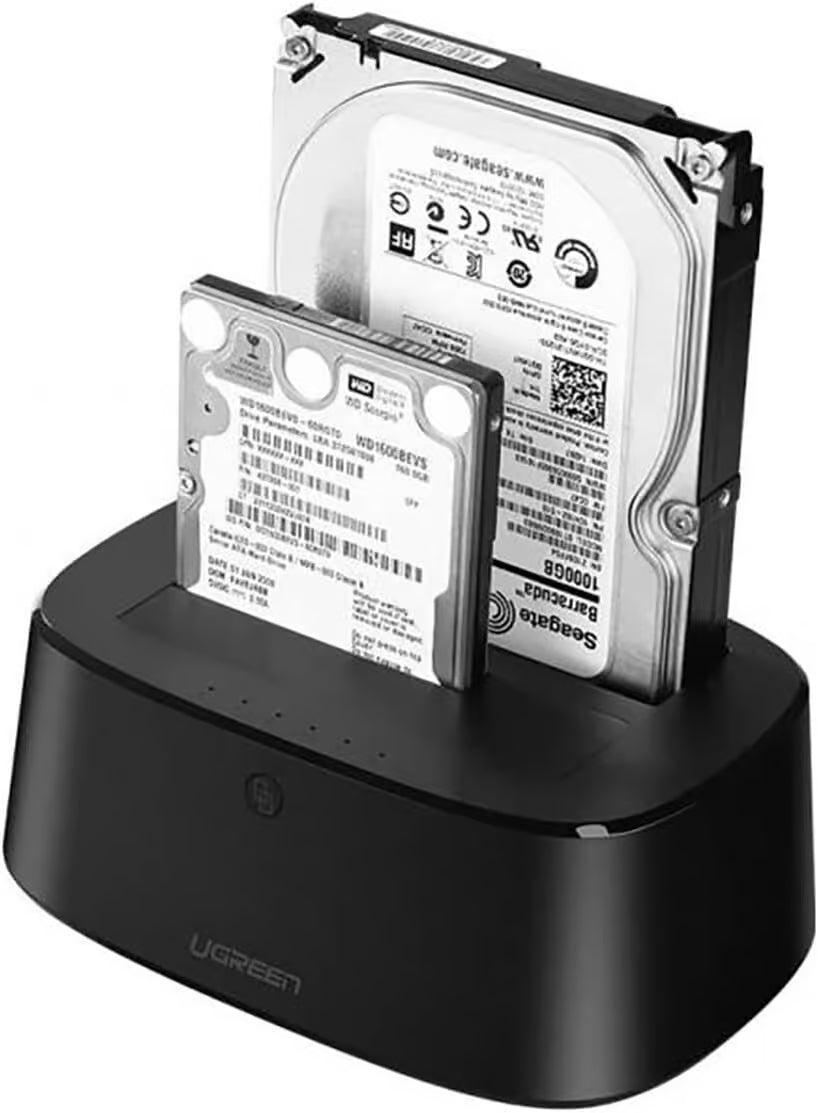 UGREEN 50857 USB 3.0 to SATA Dual-Bay Hard Drive