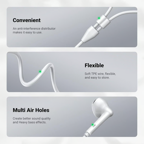 UGREEN Wired Earphones with Type-C Connector – EP 101