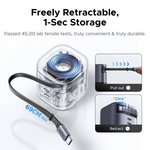 UGREEN 45W GaN Charger with Retractable USB-C Cable – 45865
