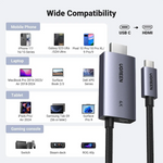 UGREEN 4K Type-C to HDMI with PD Port Cable 2m – 55330