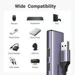 UGREEN 4 in 1 USB 3.0 Hub – 20805