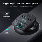 UGREEN 80910 Bluetooth FM Transmitter Car Adapter