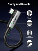 UGREEN 90629 Right Angle USB-C to USB-C Link Cable 5m