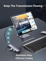 UGREEN Aluminum 4 in 1 USB C to USB 3.0 Hub – 20841