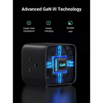 UGREEN CD268 DigiNest Cube Power Strip (3 AC outlets + 65W 2A2C) – 60113