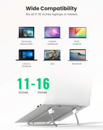 UGREEN DESKTOP LAPTOP STAND SILVER 80348