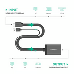 UGREEN HDMI To Display Port Convertor – 40238