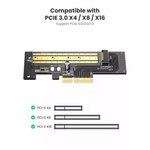 UGREEN M.2 NVME to PCI-E3.0X4 Express Card 32Gbps – 70503
