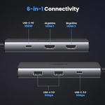 UGREEN Revodok 206 Docking Station 6 in 1 USB C Hub – 15852