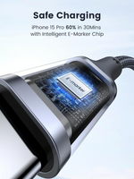 UGREEN Type-C to Type-C Cable Aluminum Braided with 100W Power Delivery