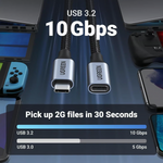 UGREEN Type C Male to Female Extension Cable