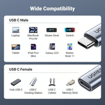 UGREEN Type C Male to Female Extension Cable