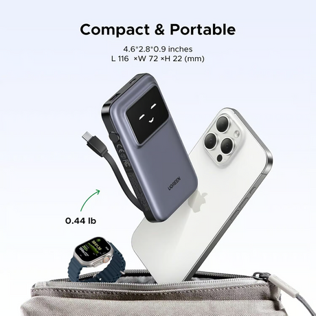 UGREEN UNO Robot 30W Power Bank 10000mAh