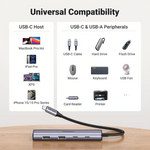 UGREEN USB C Hub 4 Ports USB C Multiport Adapter – 15395