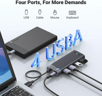 UGREEN USB Hub 3.2 Ultra Slim Data Hub 4 Ports – 15548