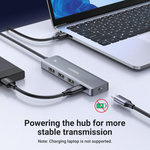 UGREEN USB Hub 4 Ports USB to USB C & 3 USB A Multiport Adapter – 15920