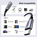UGREEN USB Type-C To 3.5mm Audio Adapter – 80154
