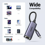 UGREEN USB Type C to Ethernet Gigabit Adapter – 50737