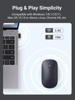 UGREEN Wireless Silent Mouse 2.4G with USB Receiver