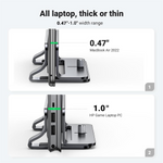 UGreen Stand Vertical Laptop Holder Gray – 45622