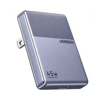 UGREEN Nexode Air X850 45W GaN USB-C fast charger with foldable plug