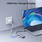 Ugreen 15597 USB-C to 4K@60Hz HDMI + PD Power + 3 x USB3.0 5gbps usb type c Multifunction Adapter