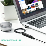 Ugreen 40761 Bluetooth Transmitter with 3.5mm Male Audio Cable