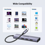 Ugreen 5-in-1 USB-C Hub (100W PD 4K@30Hz HDMI) – 15596